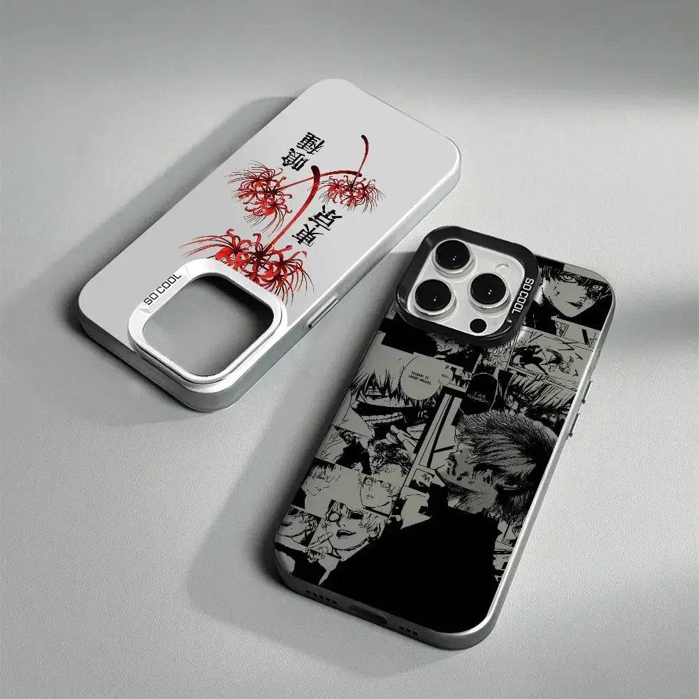 Custom hollow Ghoul Phone Case