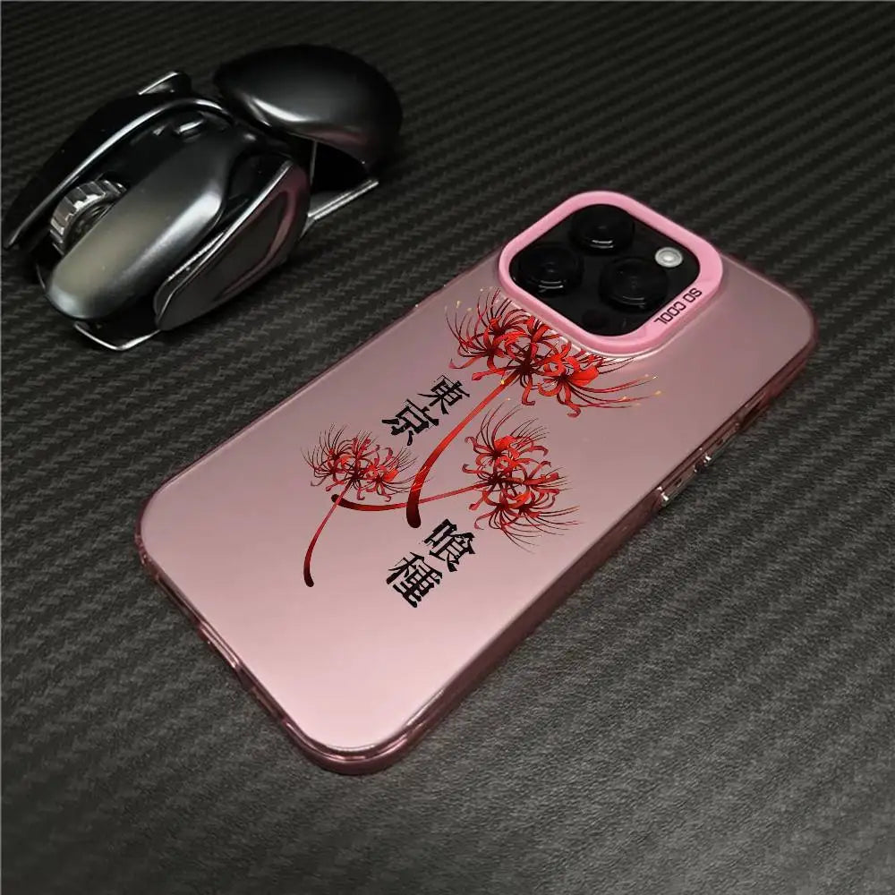 Custom hollow Ghoul Phone Case