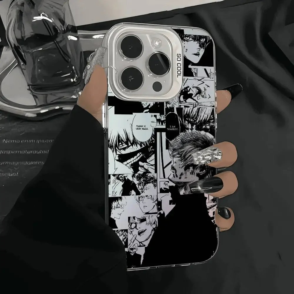 Custom hollow Ghoul Phone Case