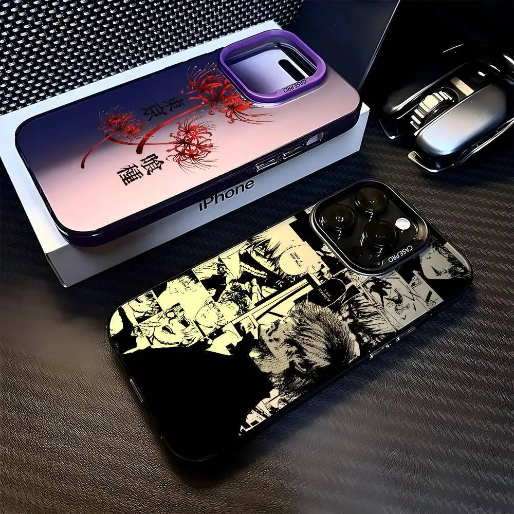 Custom hollow Ghoul Phone Case