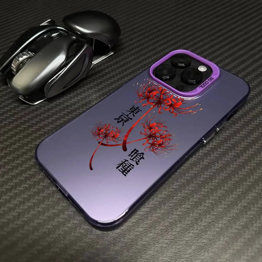 Custom hollow Ghoul Phone Case